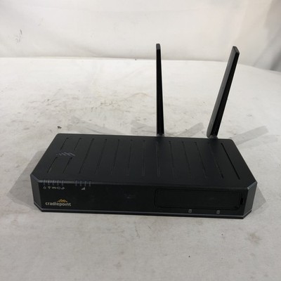 CradlePoint E300 S5A946A LTE Wireless Router W/Adapter & Antenna P/N: E300-C18B