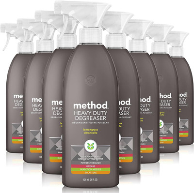 Method Heavy Duty Degreaser, Lemongrass Scent, Oven Cleaner & Stove Top Cleaner,