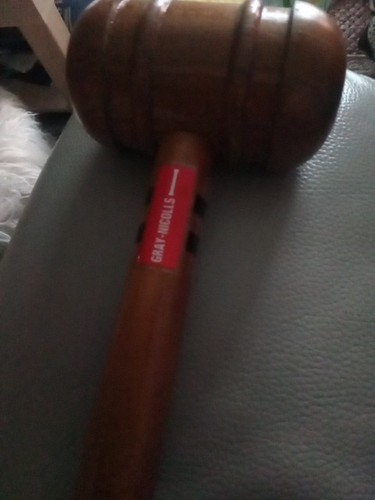 Gray Nicolls Cricket Bat Deluxe Wooden Mallet -