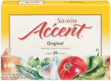 Accent Seasoning, Original Flavor, 20 Packets (Pack of 18)