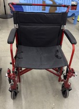 Drive Heavy Duty Bariatric Aluminum Transport Chair - 22 Inch Width Seat