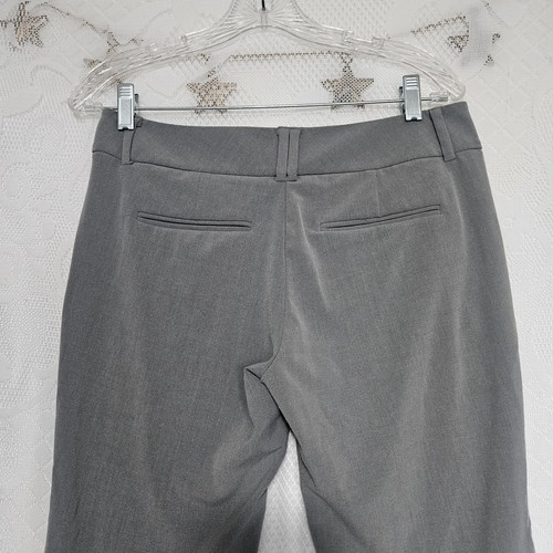 New York & Co. Pantalón Pantalón Talla 4 Gris Carrera Old Money Dark Academia Clásico - Imagen 8 de 15