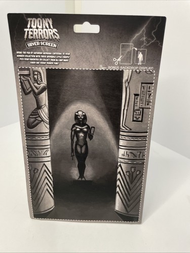 NECA Toony Terrors Silver Screen: THE MUMMY Black & White Figure - Picture 5 of 8