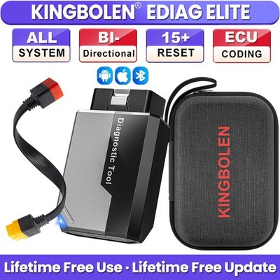 KINGBOLEN EDIAG Elite KFZ OBD2 Diagnosegerät Alle System Auto Scanner 15 Reset