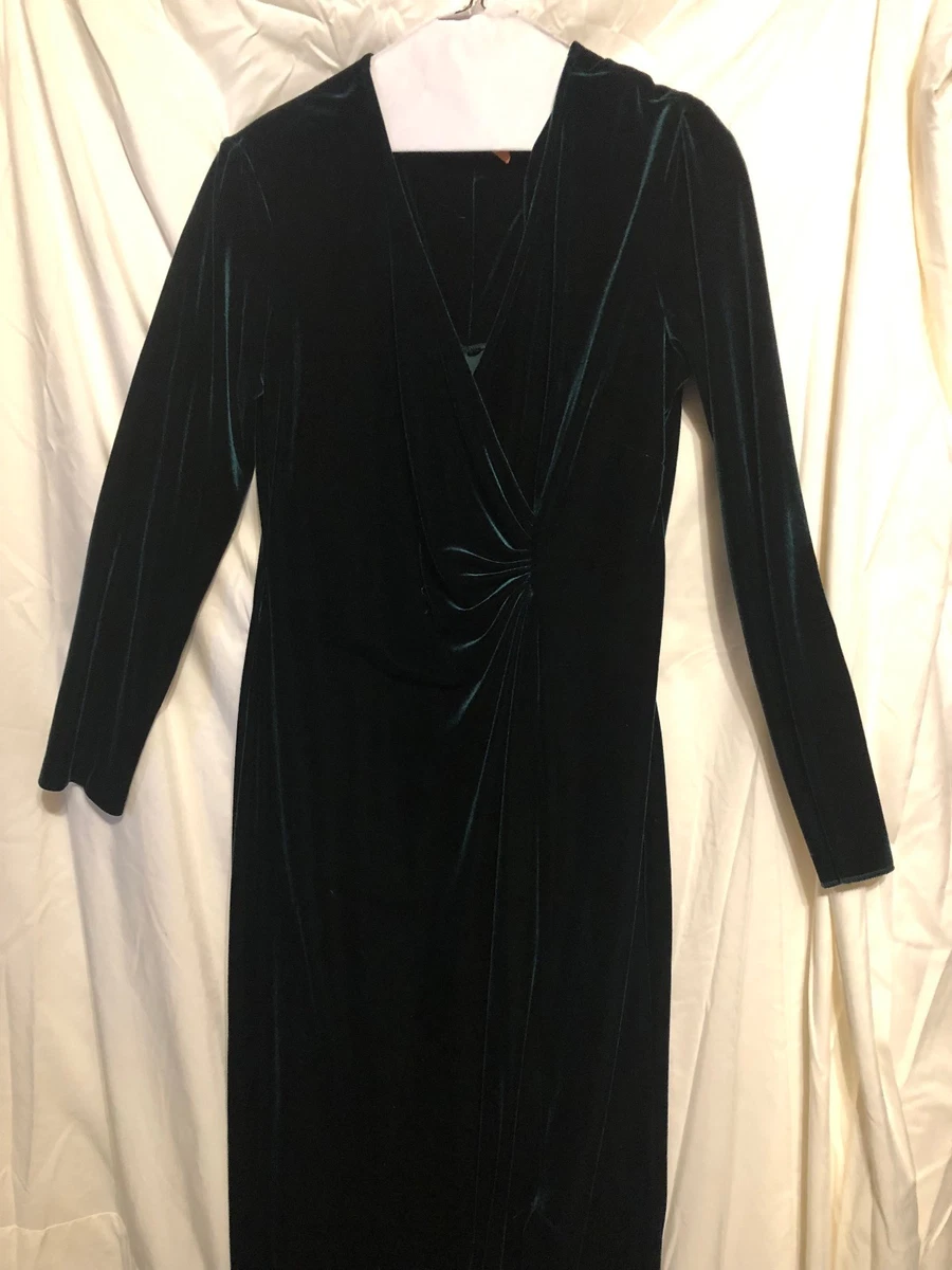 long sleeve christmas dress women nearby long sleeve christmas dress for women SSYS The Ginger Long Sleeve Maxi Dress In Black Velvet *FINAL SALE*