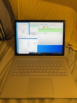 Microsoft Surface Book 1st Gen I7-660U 16 GB 1TB SSD Windows 10 Pro READ DESC