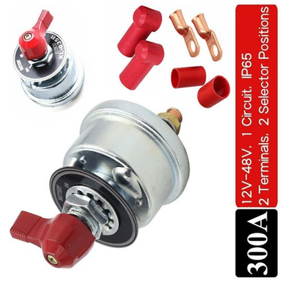 #ad #ad 300A 12V High Current Master Battery Disconnect Switch Heavy Duty Power Cut Off $10.36
