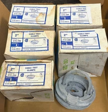 NEW LOT OF 5 O-Z/GEDNEY CTC-200 TRAY-BOND CABLE TRAY CLAMPS 2"