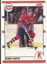 BOBBY SMITH 1990-91 SCORE BILINGUAL CARD NM-MT CONDITION