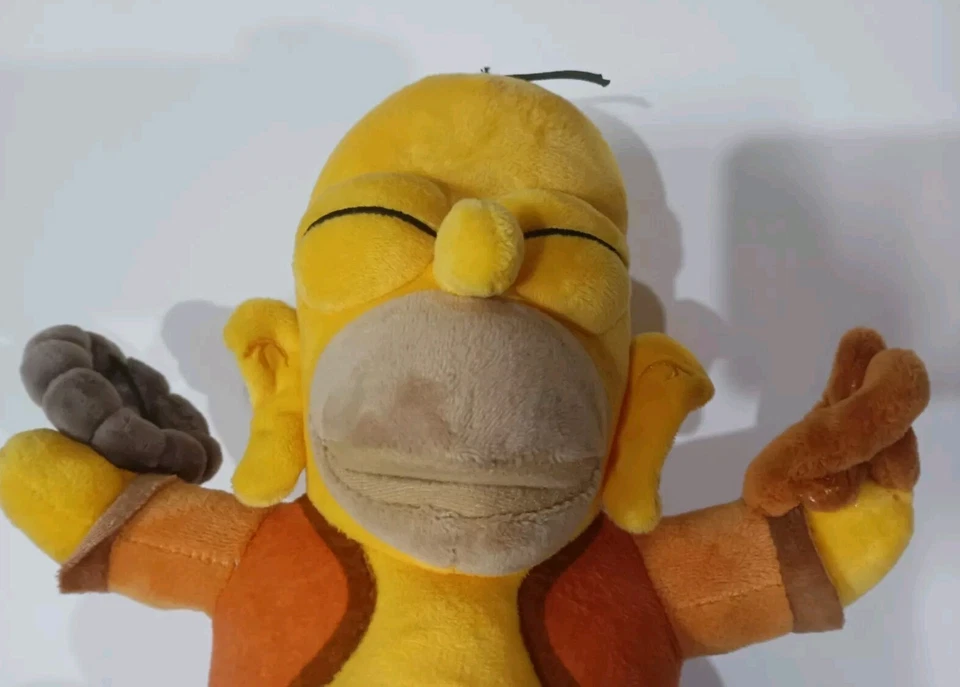 The Simpsons HOMER Buddha 10" Plush by KIDROBOT Stuffed Rare Kid Robot - Image 3 of 4