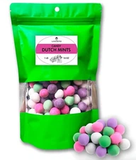Dutch Mints Candy, Chocolate Covered Mints, Holland Candy, Party Mints 1 lb bag
