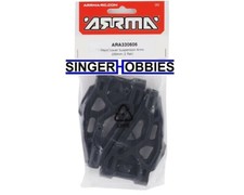 ARRMA ARA330606 Mojave 6S BLX Front Lower Suspension Arms 2 NEW HH