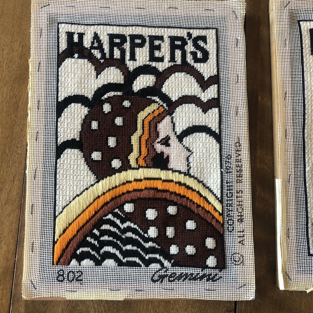 フランスアート　額縁セット　NEEDLEPOINT Vintage フランスアート 額縁セット NEEDLEPOINT Vintage