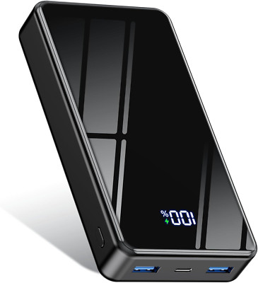 Power Bank Powerbank 26800 mAh 22,5W mit USB-C Input & Output PD 3.0 QC 4.0 Exte