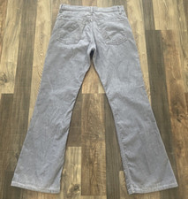 Vintage 70-80's Levi's 517 Gray Corduroy Men actual fit W32 L31 -READ