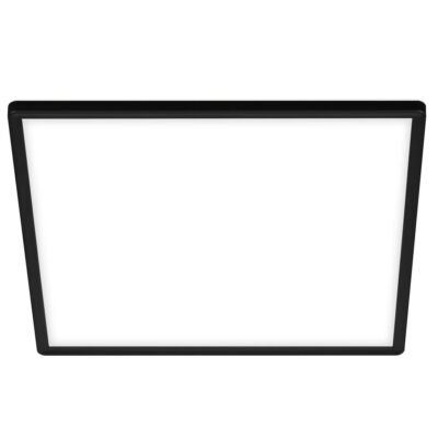 LED Panel Decken Leuchte flach Hintergrundbeleuchtung Effekt Wohnzimmer neutralweiß Leuchte