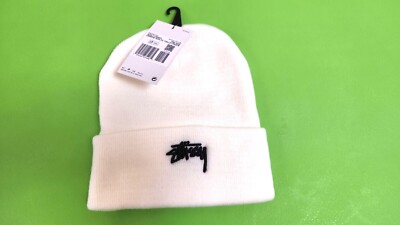 Nike x Stussy Cuff Beanie (White/Black) *FREE SHIP/New/Authentic
