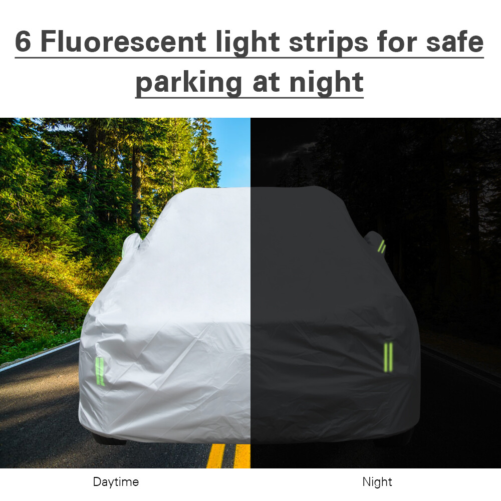 Reds Spade Car Cover Ford Explorer 2000 2025 Suv Layers Waterproof All Weather Protection Sun Uv Rain Snow Resistant Fits Ford Explorer 2011 2025