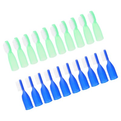  20 Pcs Anti-self-harm Toothbrush Small Toothbrushes Cleaning Travel Portable