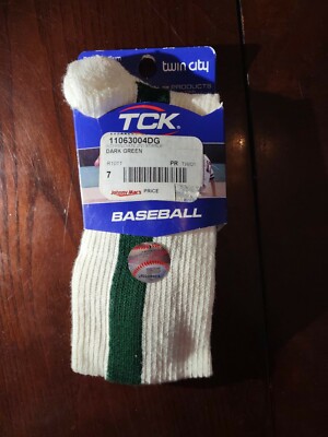 Twin City Green Baseball Stirrup – Taille Medium – Vert Foncé