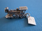 Vintage Sterling Silver Train Engine with Mammoth Cave National Park Tag Charm! — photo 1