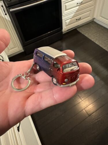 Hot Wheels Vintage VW bus Custom Keychain - Picture 1 of 6