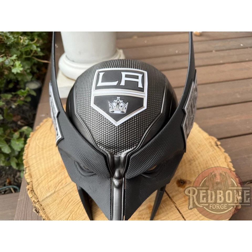Casco Wolverine Fan Los Angeles Kings CROMO - Hombre Cueva, Día del Juego, Usable Foto 4 de 4