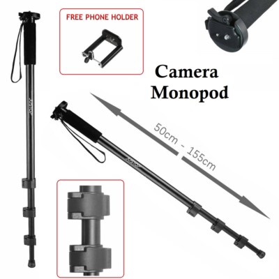 unipod dslr monopod pole stick strong walking stand release camera quick head