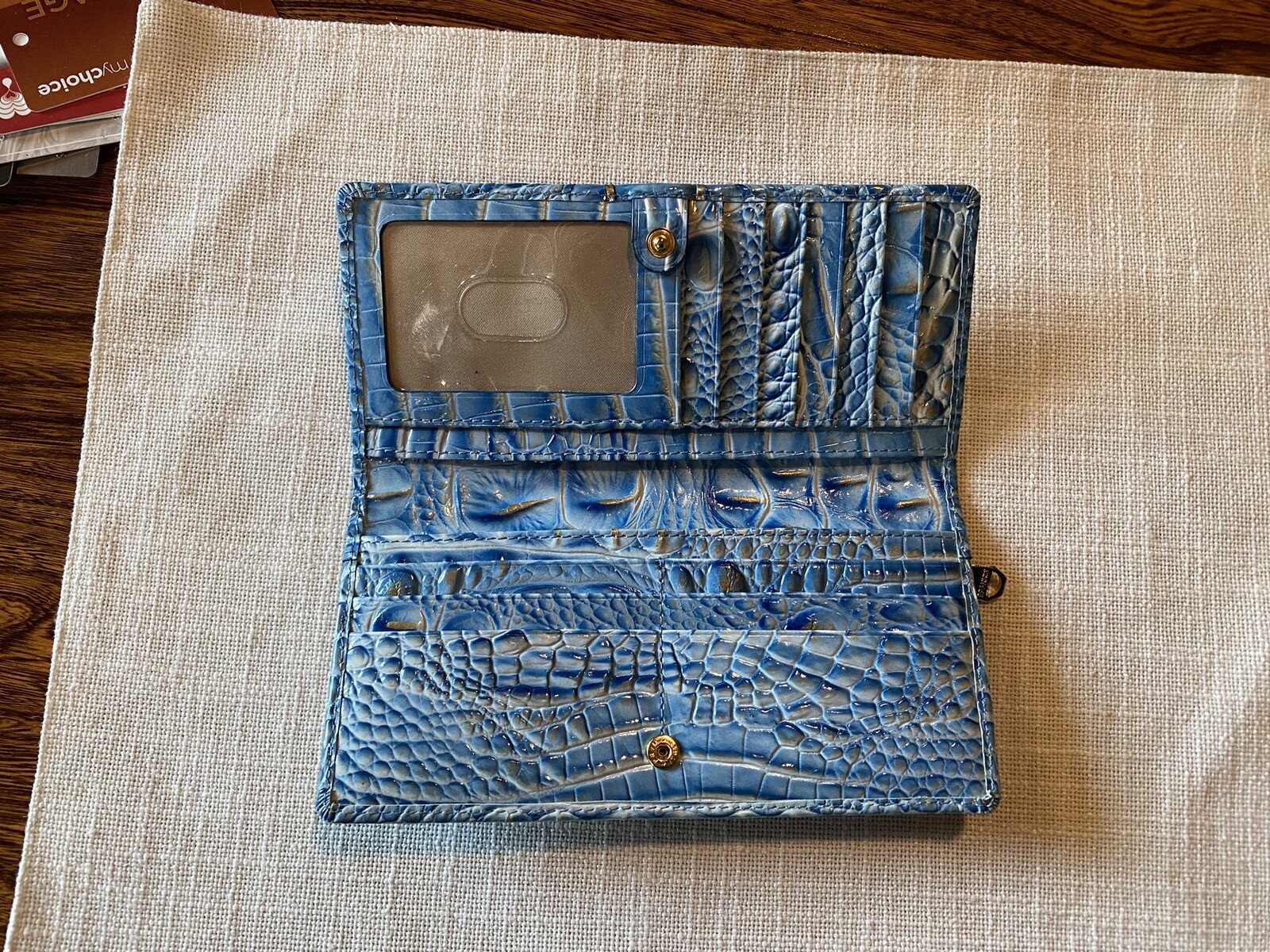 brahmin Melbourne Ady Bifold Wallet eBay