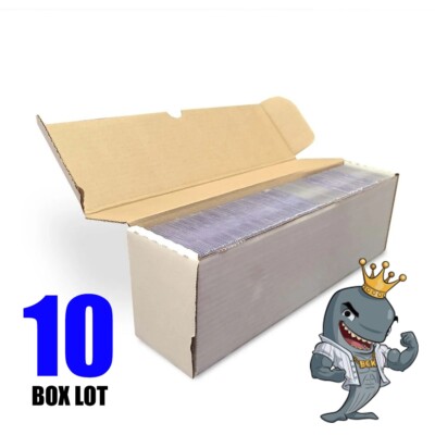 10x BCW 14'' Semi-Rigid #1 Storage Box (10ct Lot) - $4.64/box FREE SHIP
