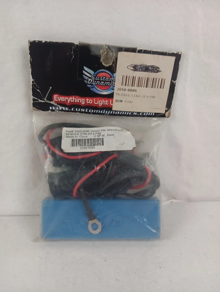 CUSTOM DYNAMICS FOR HARLEY FLHX STREET MAGIC TURN SIGNAL EQUALIZER 2050-0086 - Image 2 of 4