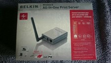 Belkin F1UP0002uk Wireless G All-in-one Print Server