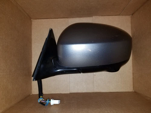 2008-2012 INFINITI EX35 DRIVER LEFT GUN METALLIC DOOR MIRROR WITH CAMERA KAD OEM