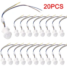 20Pcs 110V220V PIR Infrared Motion Sensor Detector Smart Switch Lamp Switch Auto
