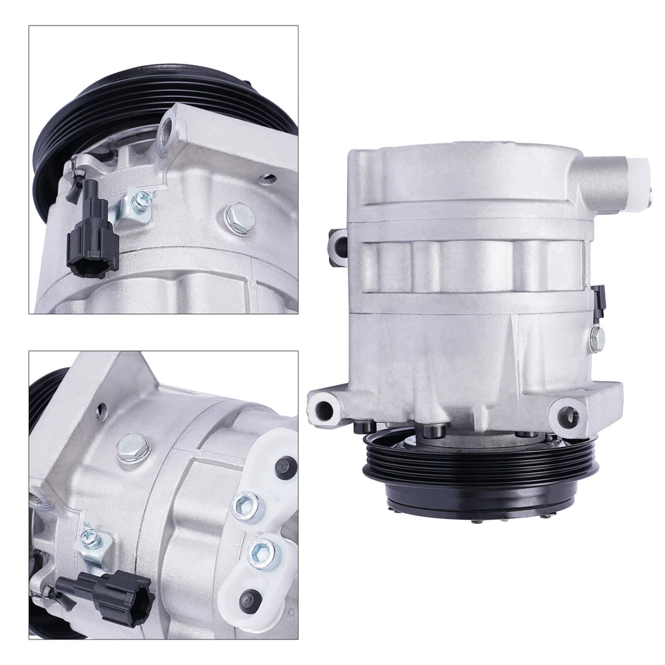 For 2003-2006 Infiniti G35 2003-08 Infiniti FX35 A/C Air Compressor w/ AC Clutch Foto 3 de 4