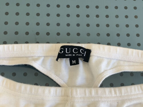 Men's Gucci thong underwear - White - Medium - Crazy Rare