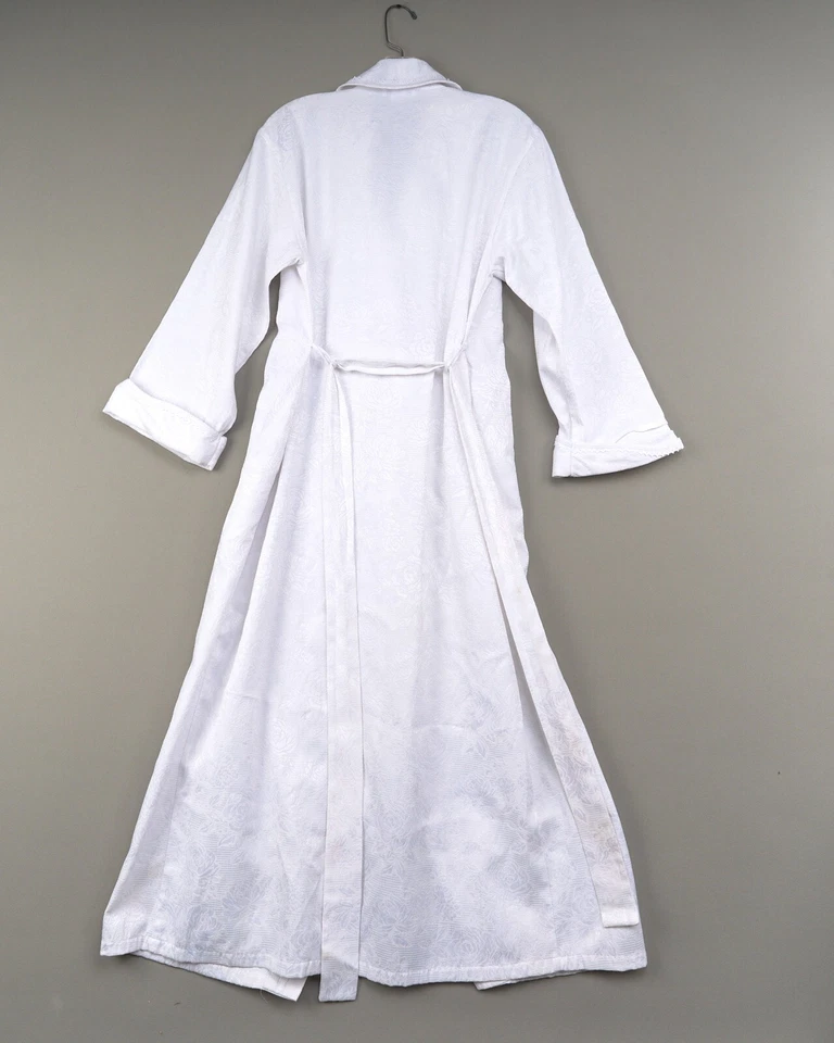 Jones New York Bata Mujer’s S Mezcla Algodón Brocado Cinturón Envoltura Foto 3 de 4