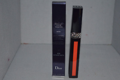 Christian Dior Rouge Dior Liquid Matte 658 Extreme Matte .20oz New Boxed