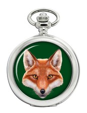 Fox's Head Pocket Watch