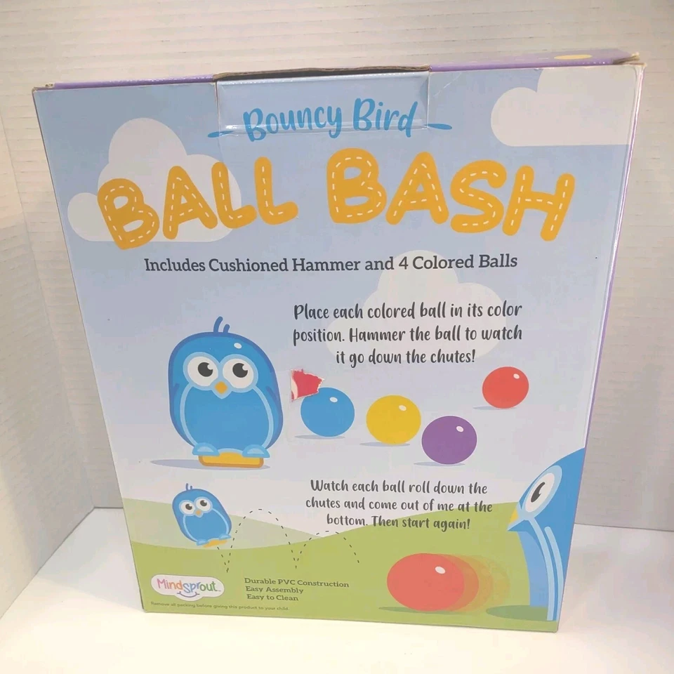 Mind Sprout Bird Ball Bash Play Learn Preschool Children's Toy STEM Complete - Image 3 of 4