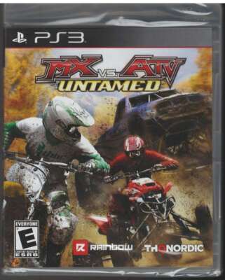 MX vs. ATV Untamed PS3 (Brand New Factory Sealed US Version) Playstation 3