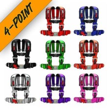 4 Point 2" Safety Harness Seat Belt Universal Fit, UTV, Sand Rail, 4x4, RZR, X3