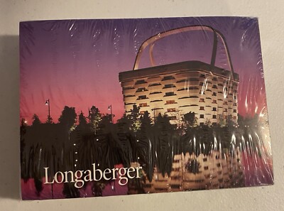 Rare Vintage 1999 Longaberger Basket Post Cards, 4 Styles, 100 Postcards, Sealed