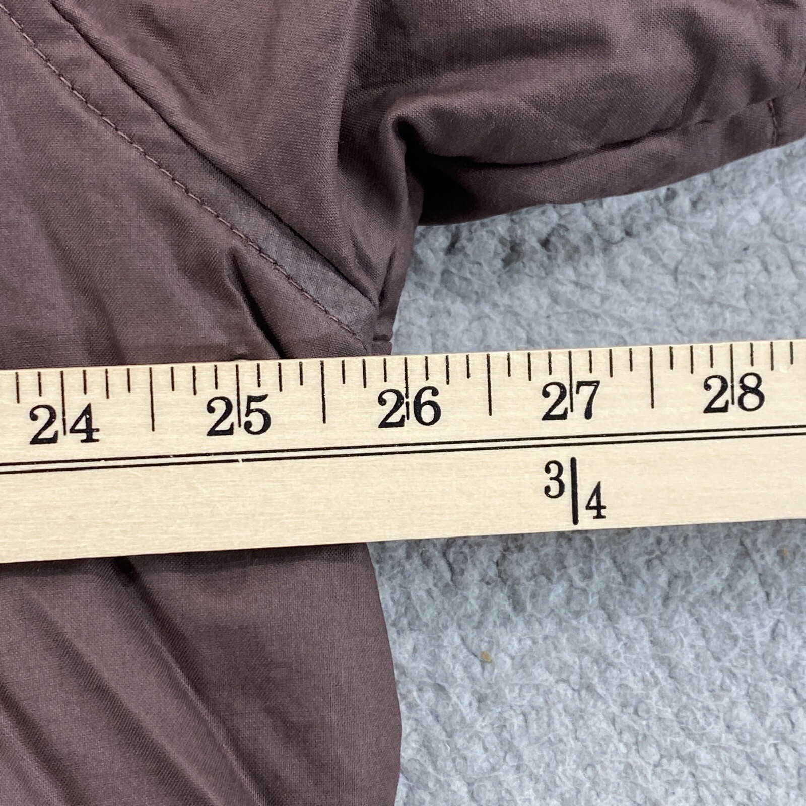 Giacca Bomber Vintage YSL Yves Saint Laurent Uomo 44 Reversibile Borgogna Beige