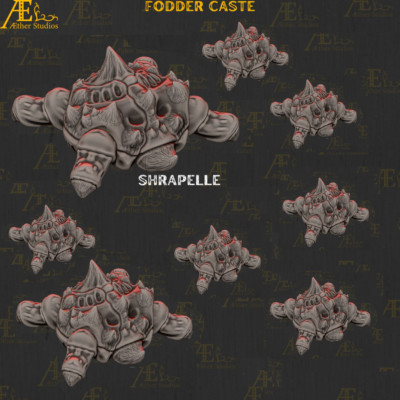 Aether Studios Sharpelle X8 Space Bug Prairie stargrave 28mm starsaga 