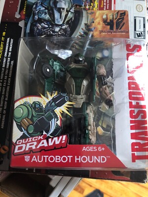 Transformers AUTOBOT HOUND Power Attacker Quick Draw Age of Extinction new