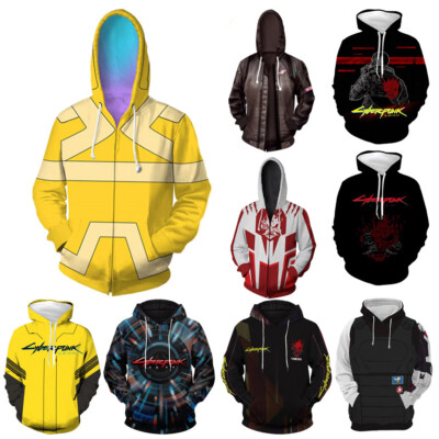 Punk Edgerunners David Martinez 3D Hoodies Cosplay Sweatshirts Jacken Kostüme