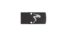 SKINNY GIRL Engraved RMR Cover Plate for Glock Slides Made in USA Aluminum