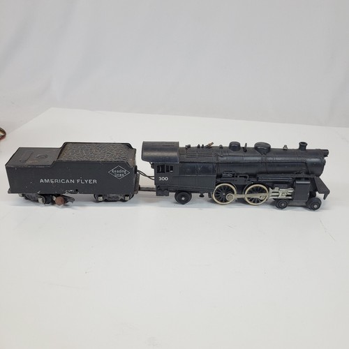 Gilbert American Flyer S Gauge #300 Reading 4-4-2 Atlantic Loco/Tender 1946 - Picture 4 of 7