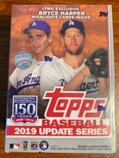 2019 Topps Update Baseball Walmart Blaster-Guerrero Jr,Tatis Jr Free Shipping